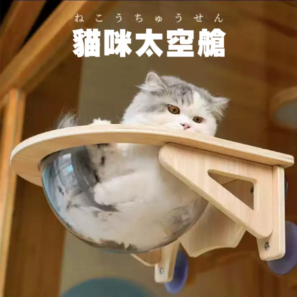 透明太空艙貓窩