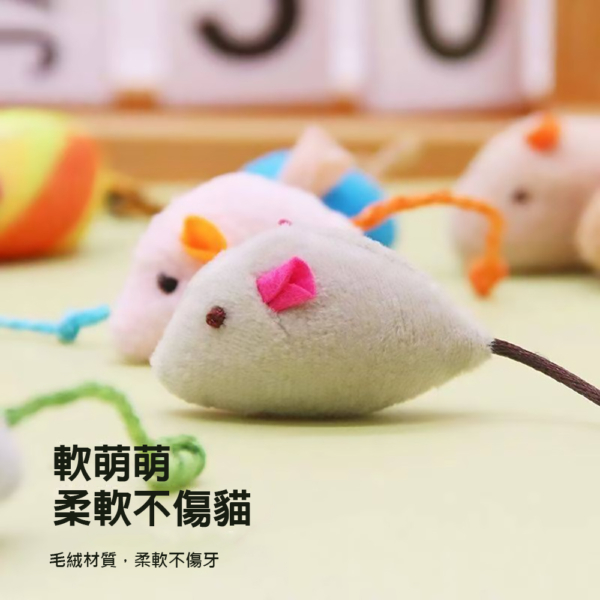 貓薄荷玩具 小老鼠造型（3隻入）